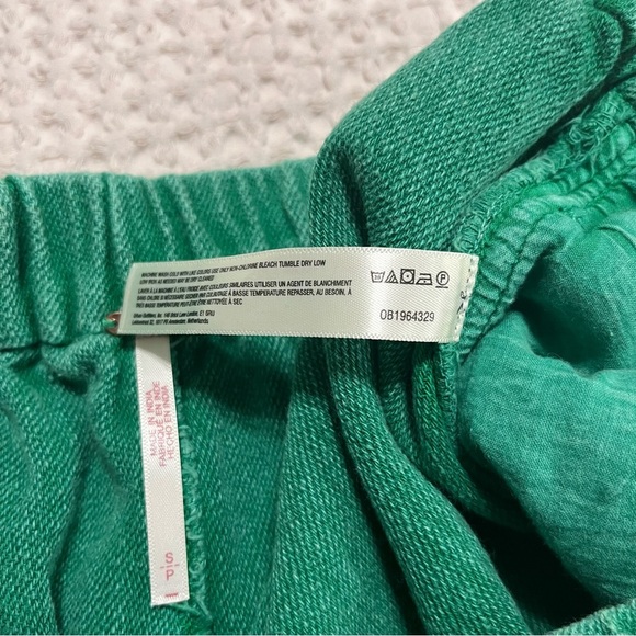 Free People Kelky Green Terry Knit Shorts Size S - Picture 6 of 8